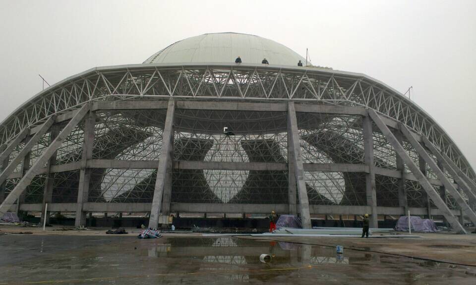 泰州温泉馆网架工程