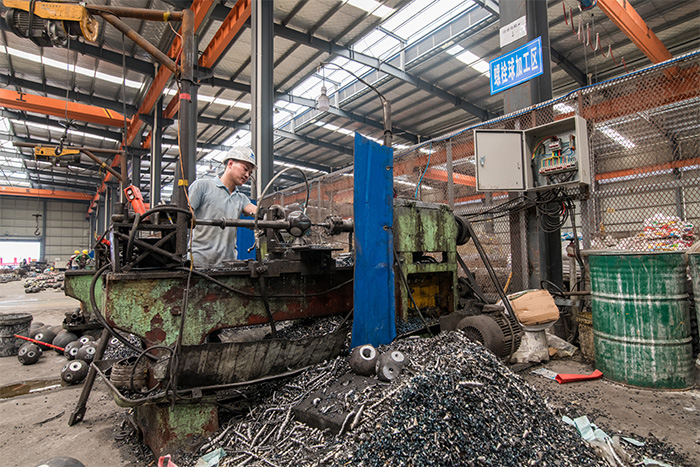 泰州网架配件车间