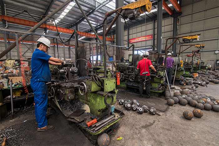 泰州网架配件车间